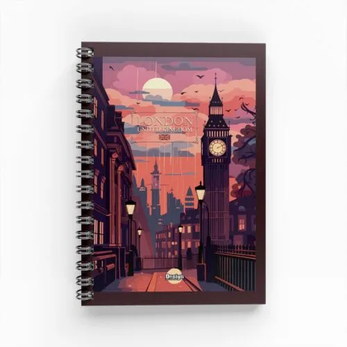 Cuaderno Argollado Design para Hombre 7 Materias