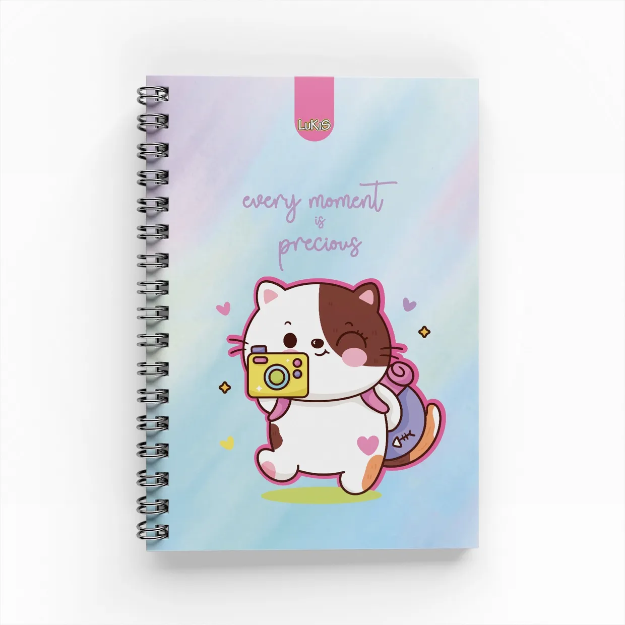 Cuaderno Argollado Muñecos para Mujer 7 materias