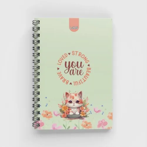 Cuaderno Argollado Muñecos para Mujer 7 materias