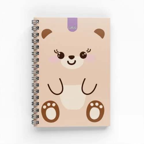 Cuaderno Argollado Muñecos para Mujer 7 materias